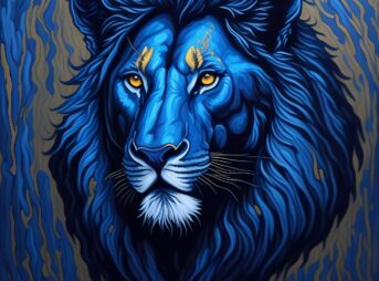 ai generated, art, lion