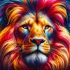 ai generated, lion, nature